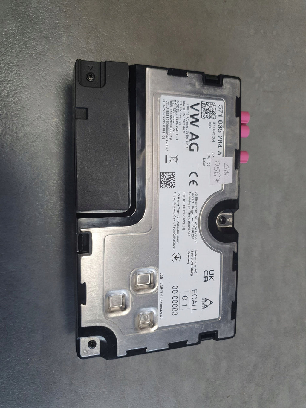 Cupra Formentor Online Service Module 571035284A