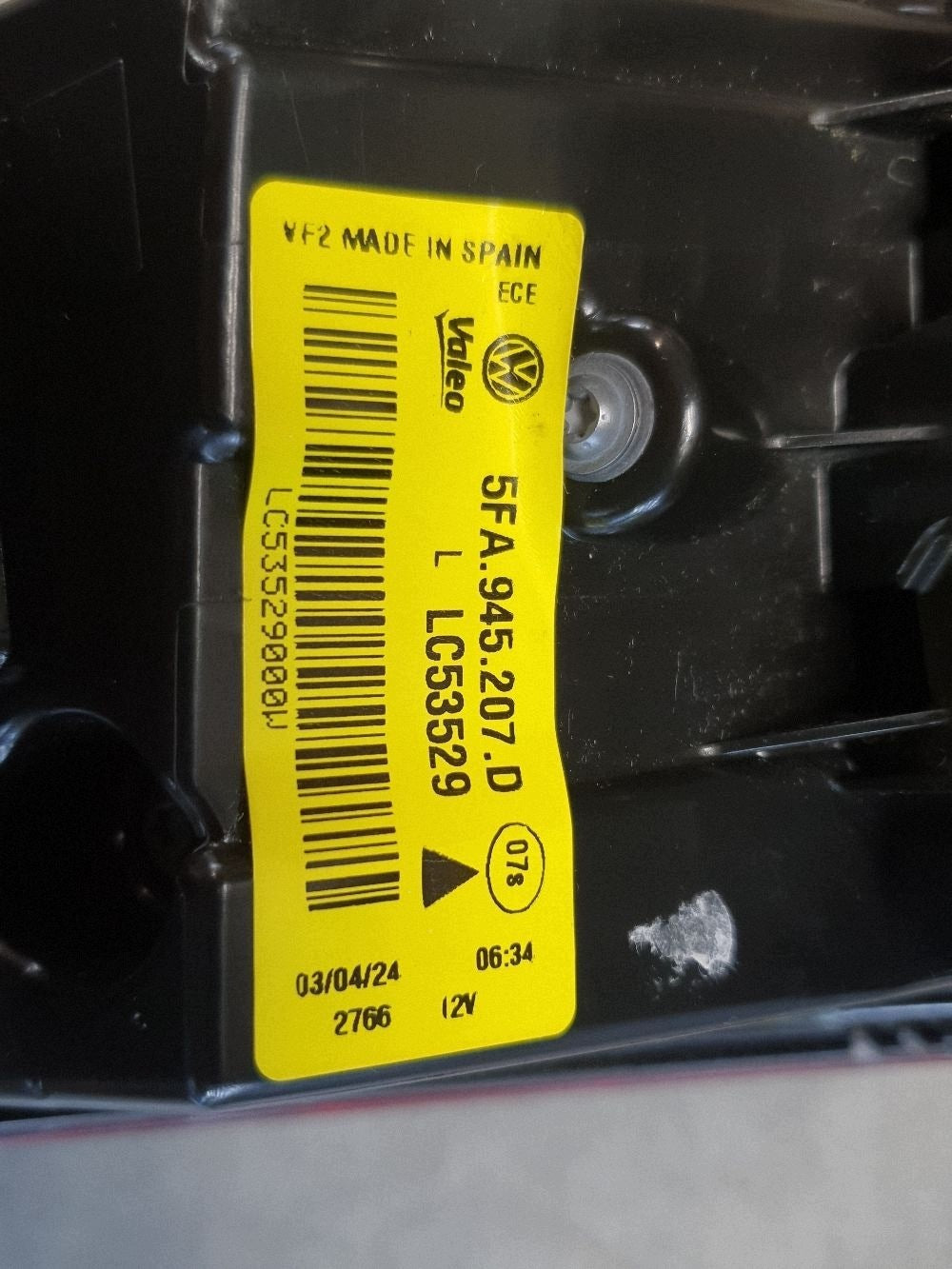 Cupra Leon IV KOMBI Lamp left rear 5FA945207D