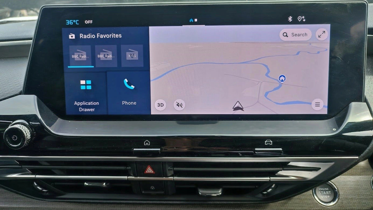 DISPLAY MEDIA NAVIGATION SCREEN CITROEN C5 X (2021-) 9838912380