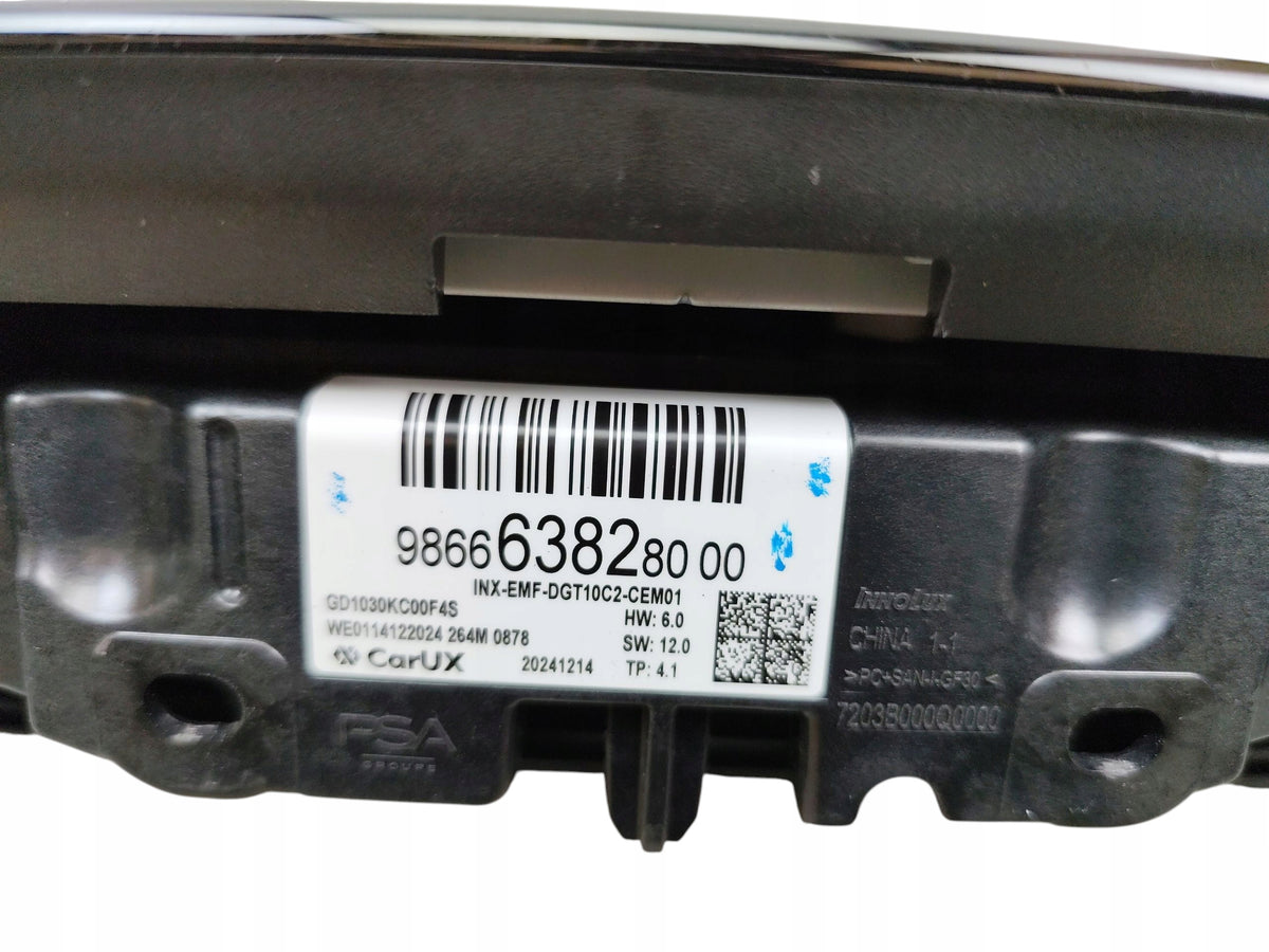 DISPLAY NAVIGATION RADIO SCREEN JEEP AVENGER FIAT 600 9866638280