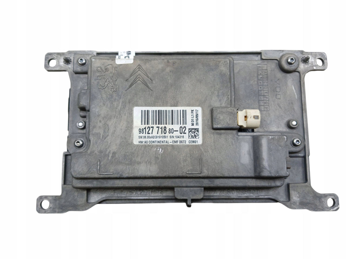 DISPLAY NAVIGATION SCREEN GPS RADIO PEUGEOT 508 AND 9812771880