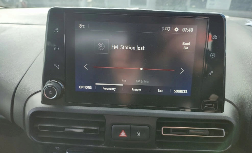 DISPLAY NAVIGATION SCREEN OPEL COMBO E (2021-2023) 98404750ZD