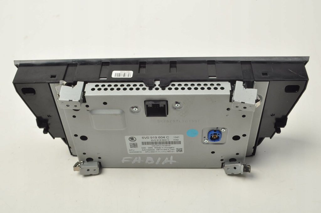 DISPLAY NAVIGATION SCREEN SKODA FABIA III 6V0919604C