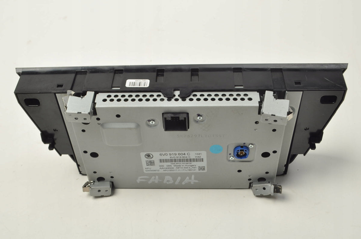 DISPLAY NAVIGATION SCREEN SKODA FABIA III 6V0919604C