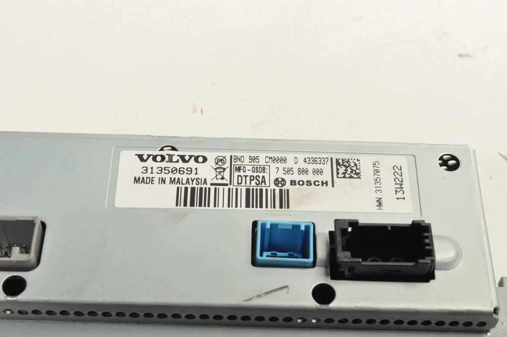 DISPLAY NAVIGATION SCREEN VOLVO S60 II V60 XC60 AND 31350691