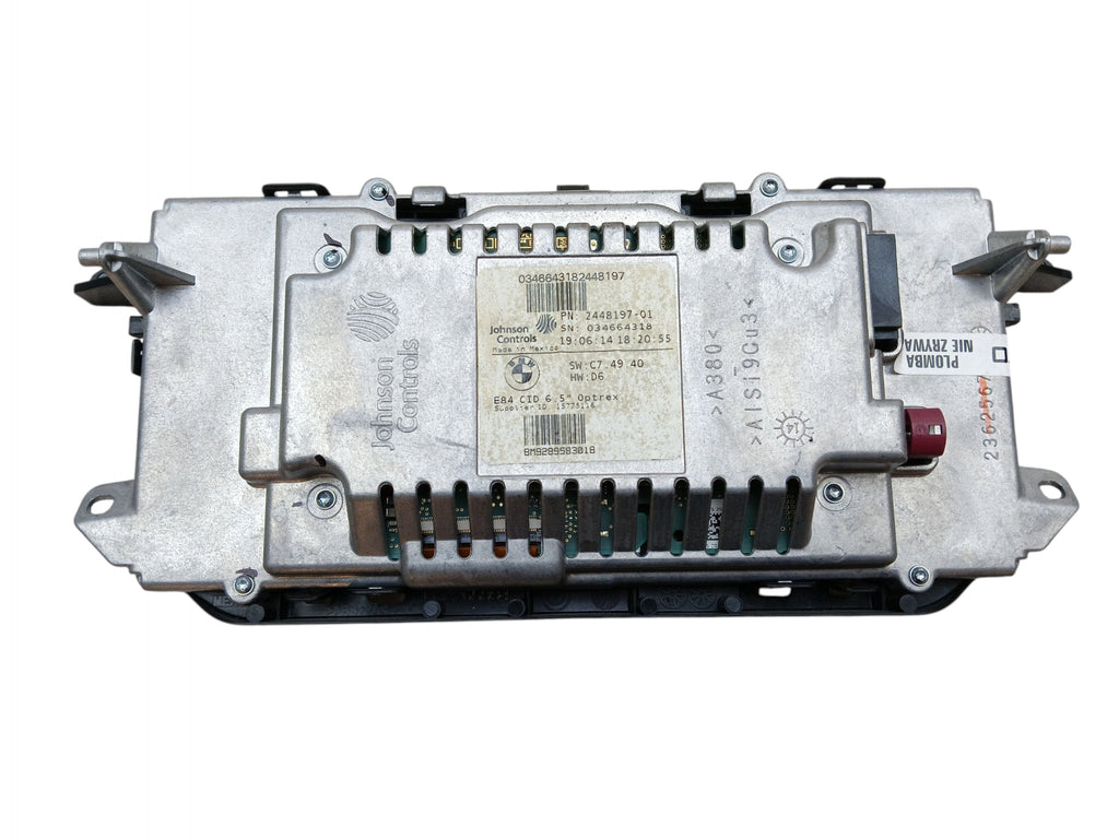 DISPLAY RADIO NAVIGATION GPS BMW X1 E84 2448197