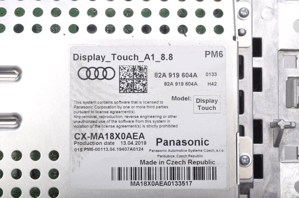 DISPLAY SCREEN AUDI A1 II 82A 82A919604A