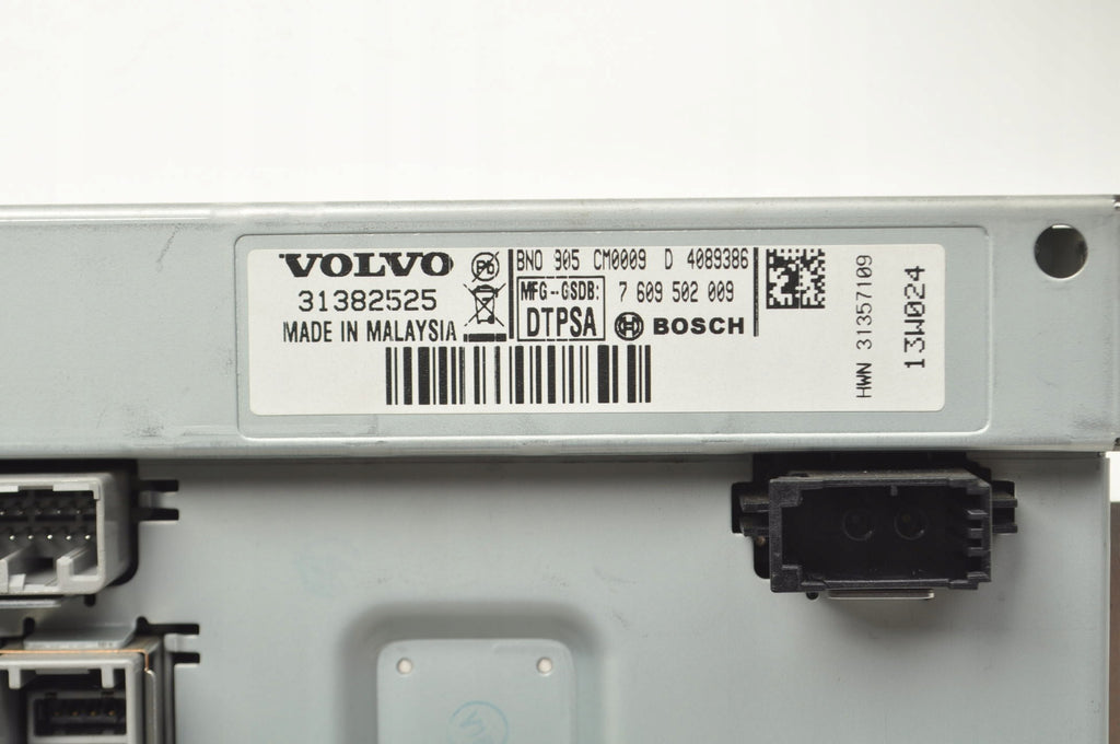 DISPLAY SCREEN VOLVO V40 II 31382525