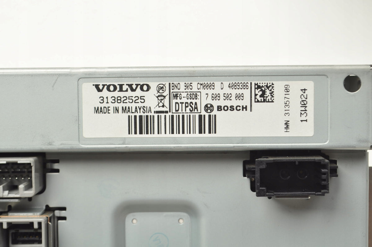 DISPLAY SCREEN VOLVO V40 II 31382525
