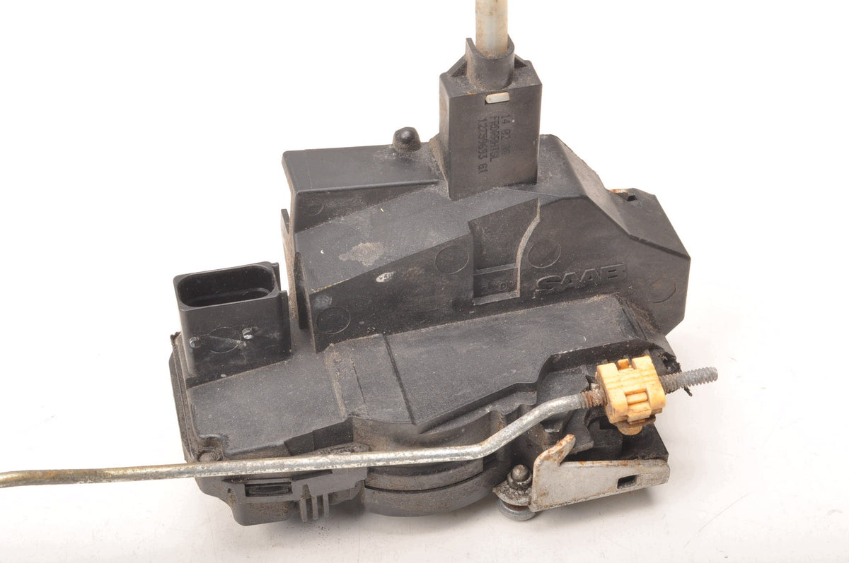 DOOR LOCK RIGHT FRONT SAAB 9-3 II 12759693 5 PIN