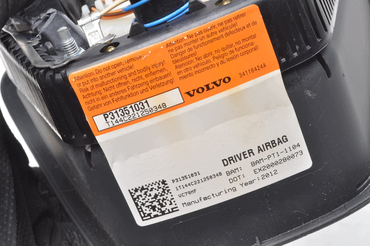 DRIVER CUSHION AIRBAG VOLVO S60 II V60 XC60 S80 II V70 III 31351031