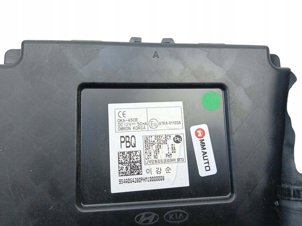 DRIVER MODULE BCM HYUNDAI I30 III PDE 954A0-G4280