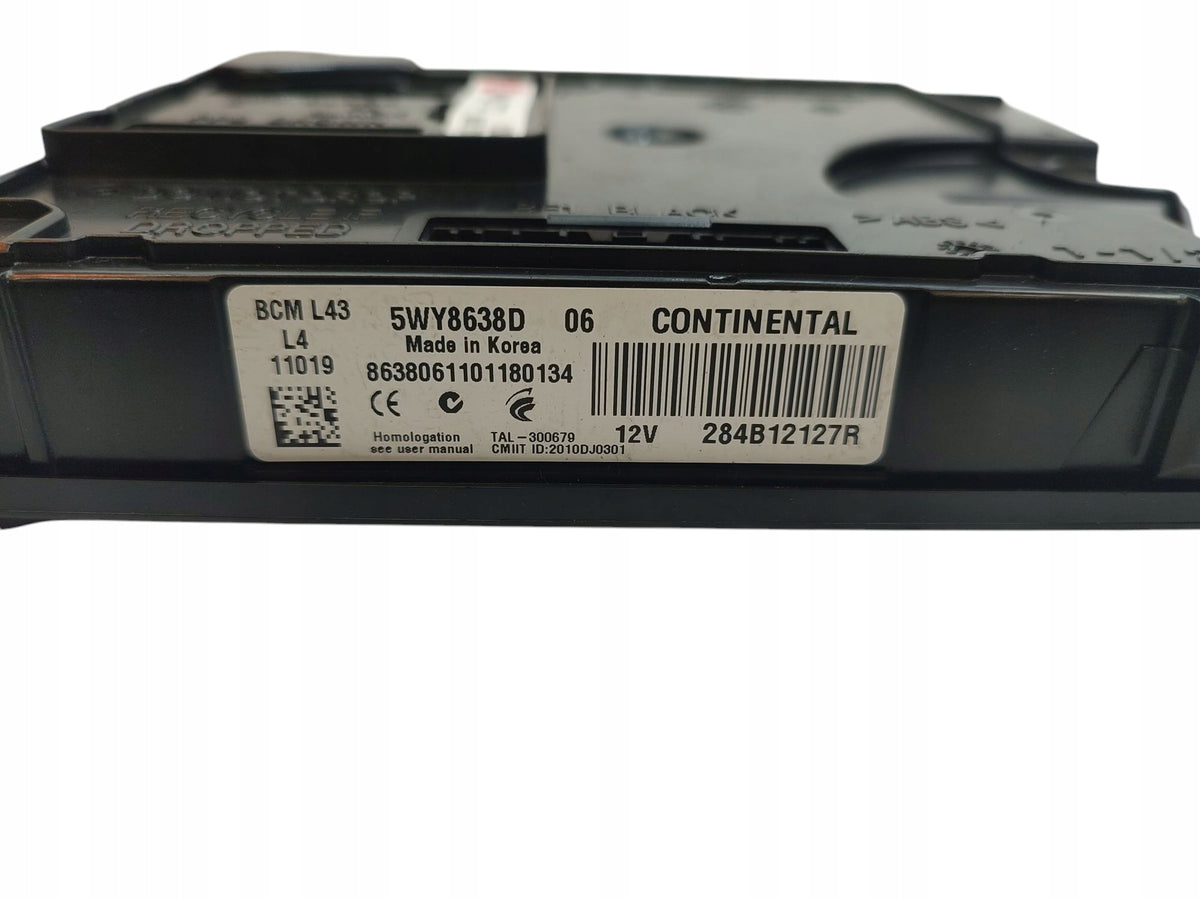 DRIVER MODULE BCM L43 RENAULT LATITUDE 284B12127R 5WY8638D