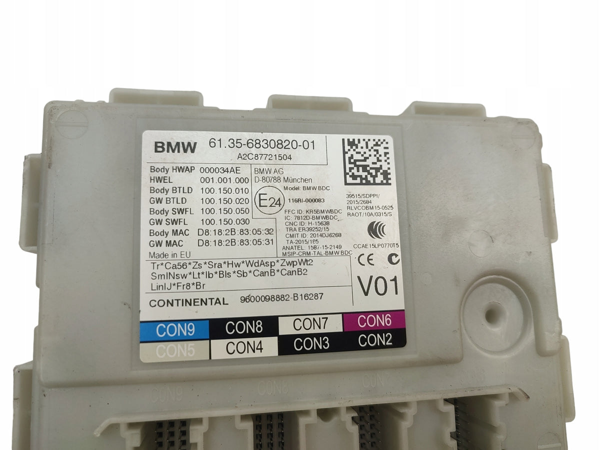DRIVER MODULE BDC BMW 7 G11 G12 6830820