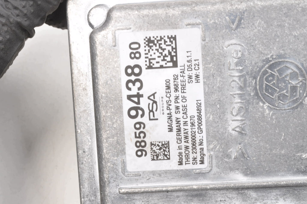 DRIVER MODULE OPEL ASTRA L PEUGEOT 308 T10 DS4 9859943880
