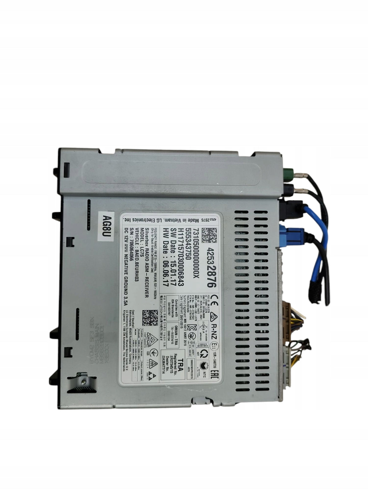 DRIVER MODULE SILVERBOX OPEL INSIGNIA B ASTRA K V 42532876 555343750