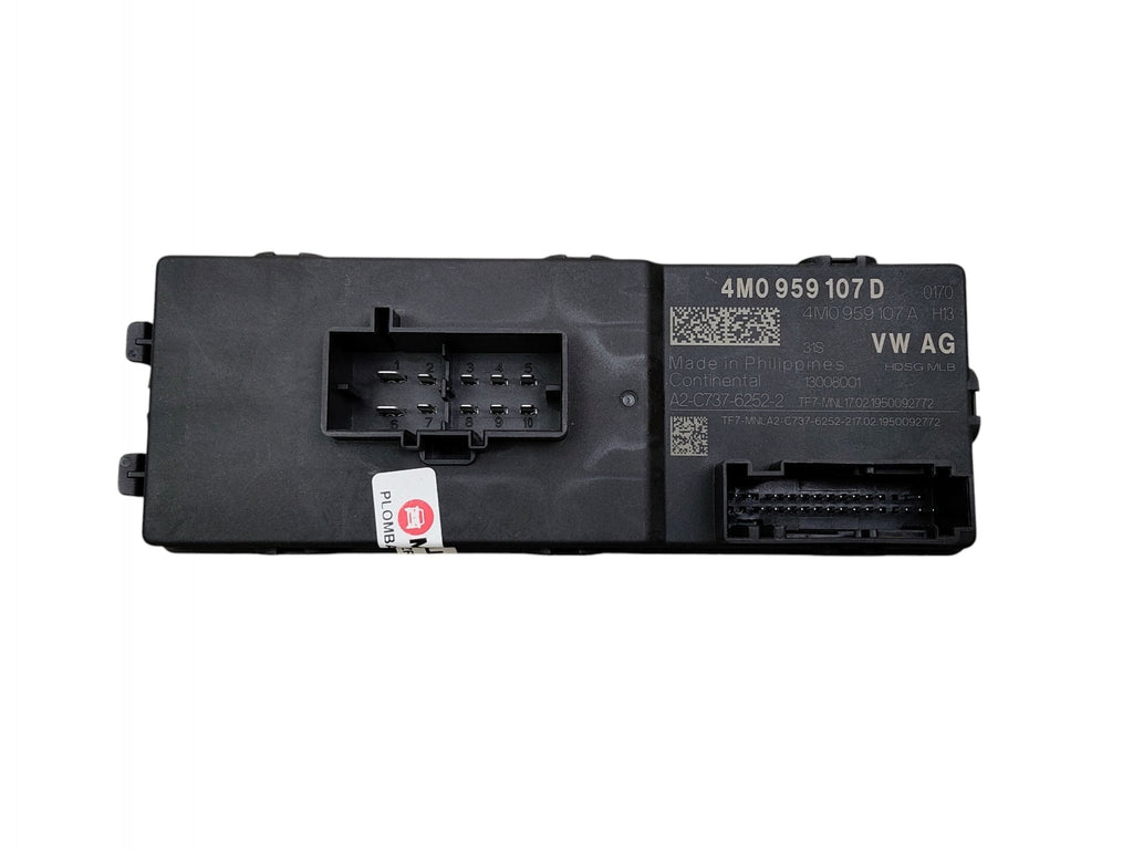 DRIVER TAILGATE MODULE AUDI A4 B9 A6 C8 STATION WAGON Q8 TT 4M0959107D