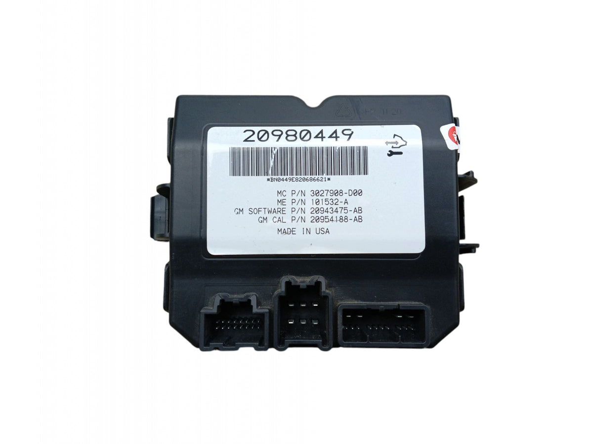ELECTRIC FLAP MODULE OPEL INSIGNIA A (2008-2013) STATION WAGON 20980449