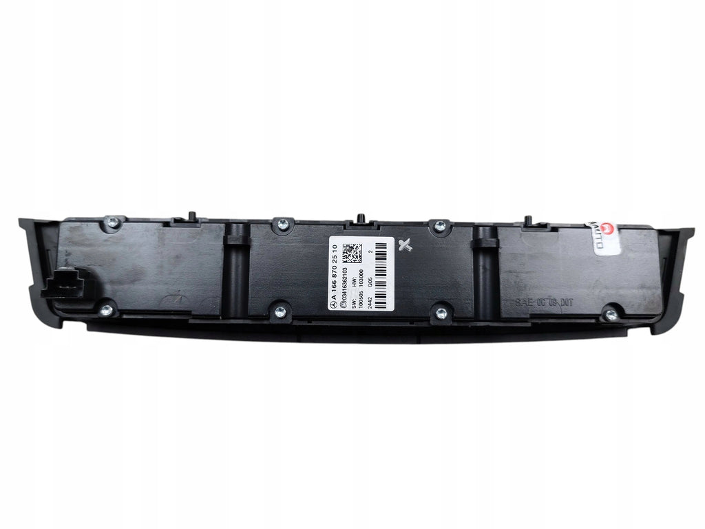 EMERGENCY LIGHT BUTTON MERCEDES ML W166 (2011-2015) A1668702510