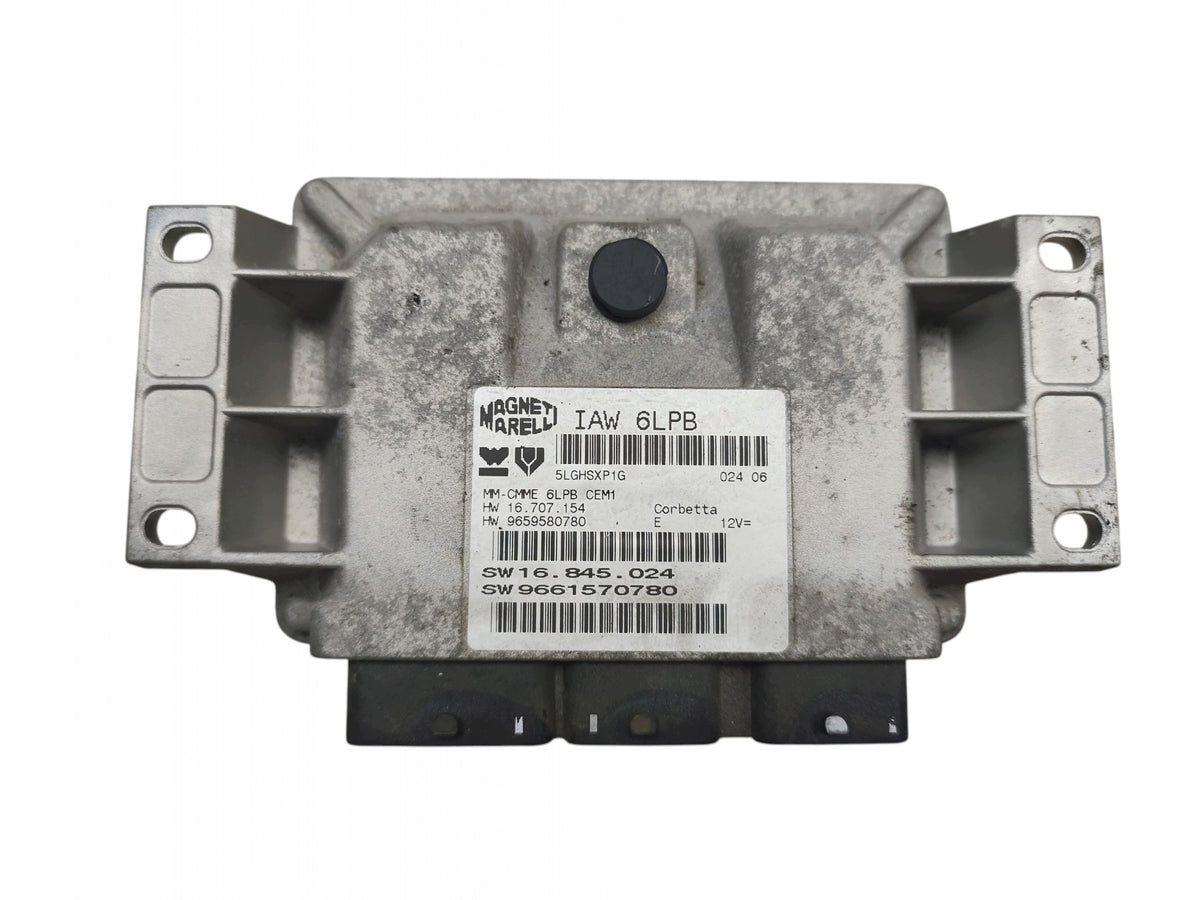 ENGINE COMPUTER CITROEN C5 II (2004-2008) 1.8 16V 9661570780 9659580780