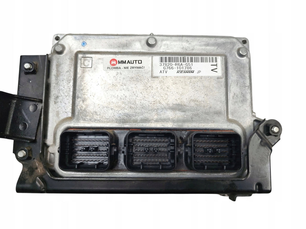 ENGINE COMPUTER HONDA CR-V IV 2.0 I-VTEC R20A9 37820-R6A-G51 G766-101786