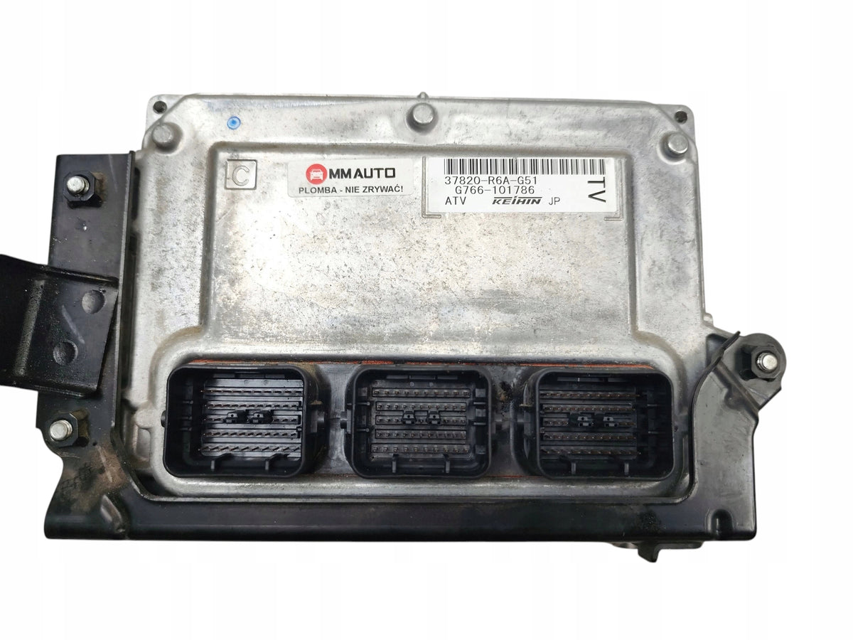 ENGINE COMPUTER HONDA CR-V IV 2.0 I-VTEC R20A9 37820-R6A-G51 G766-101786