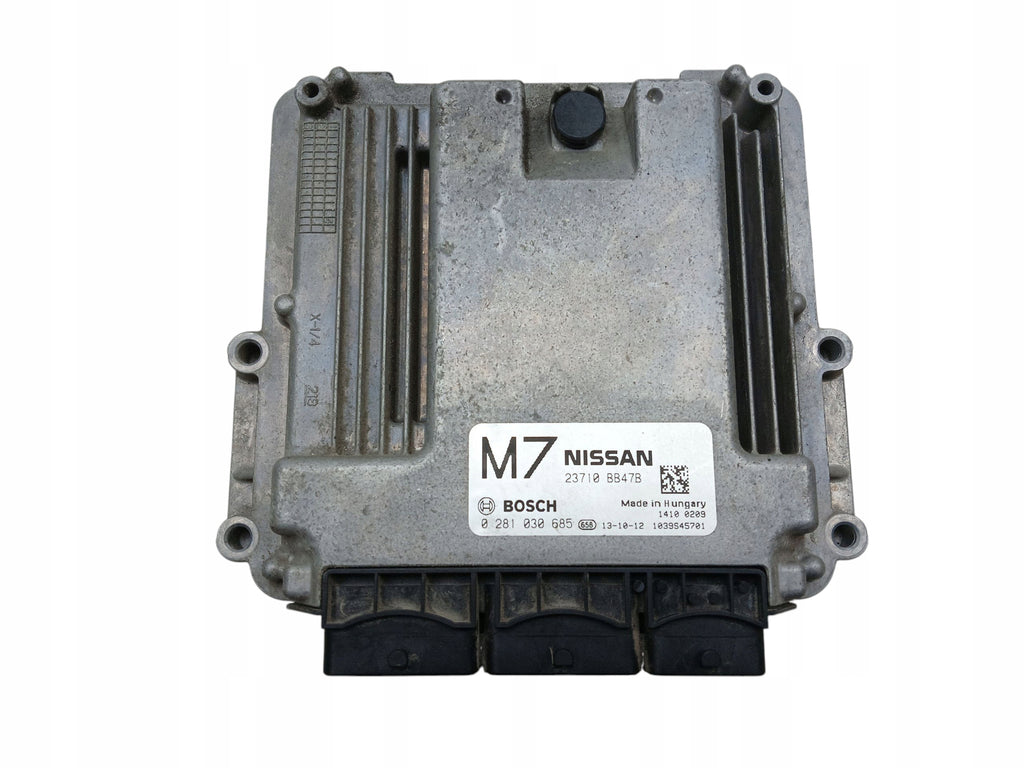 ENGINE COMPUTER NISSAN QASHQAI J10 2.0 DCI M9R855 23710-BB47B 0281030685