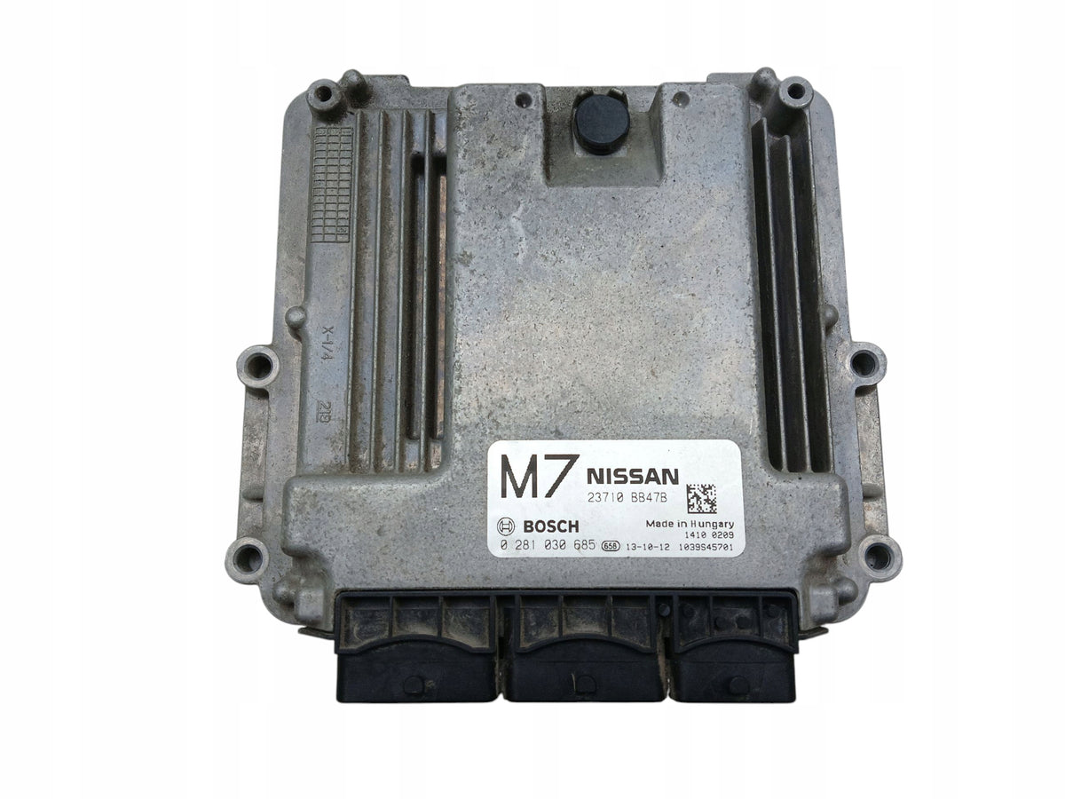 ENGINE COMPUTER NISSAN QASHQAI J10 2.0 DCI M9R855 23710-BB47B 0281030685