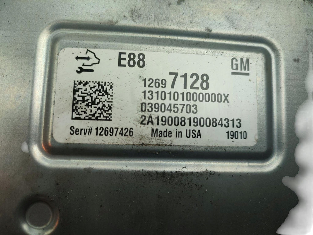 ENGINE COMPUTER OPEL ASTRA K V 1.4 T D14XFT 12697128