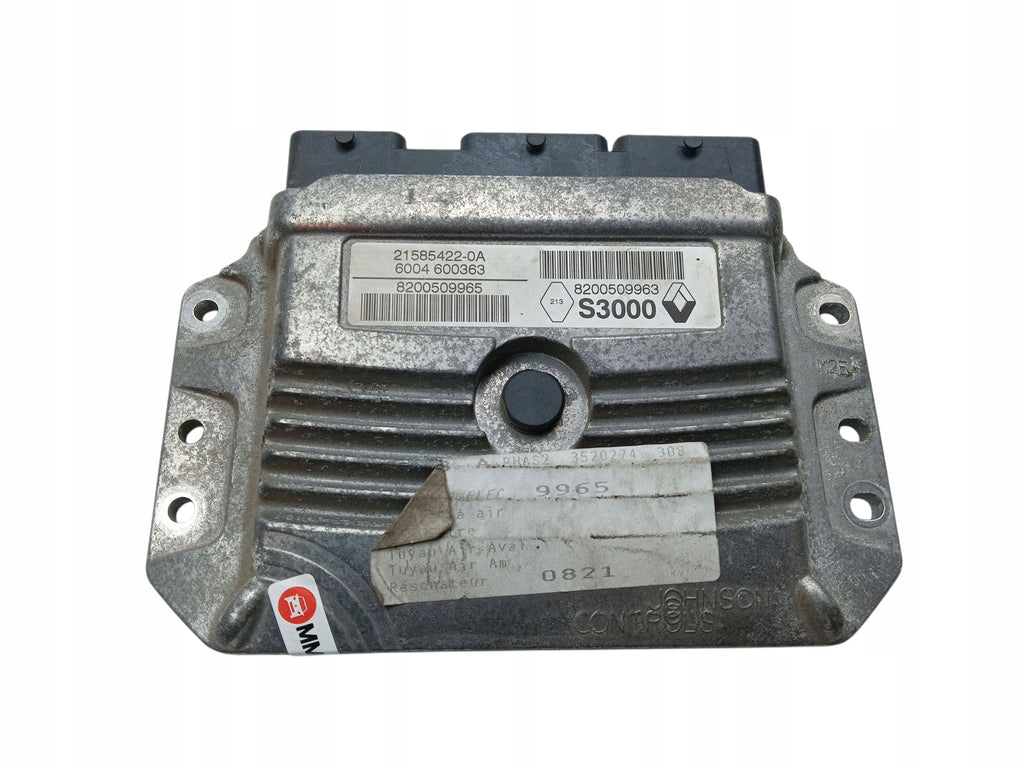 ENGINE COMPUTER RENAULT SCENIC II 1.6 16V 113KM K4M 8200509963 8200509965