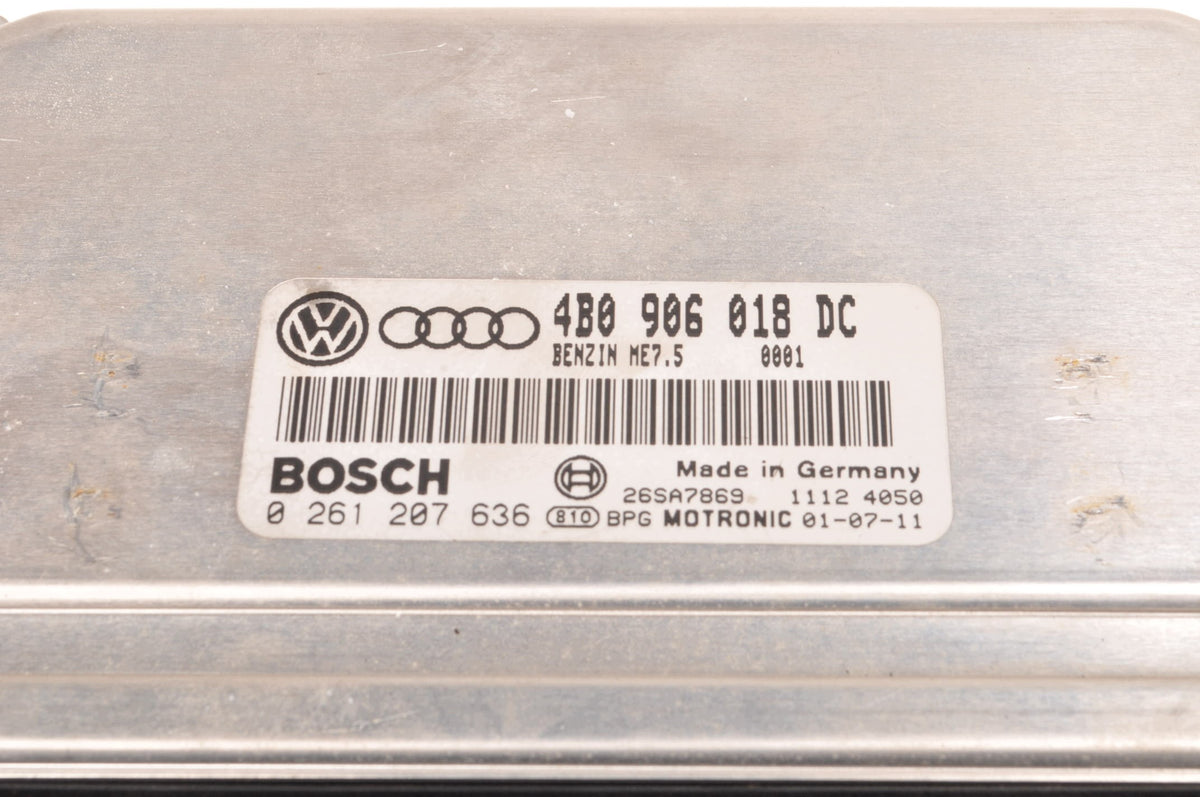 ENGINE DRIVER AUDI A6 C5 VOLKSWAGEN PASSAT B5 1.8 4B0906018DC