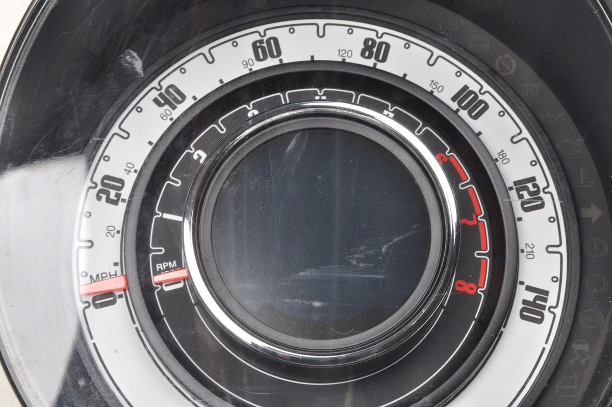 FIAT 500 1.2 8V 69KM COUNTER CLOCKS 735590736 UK