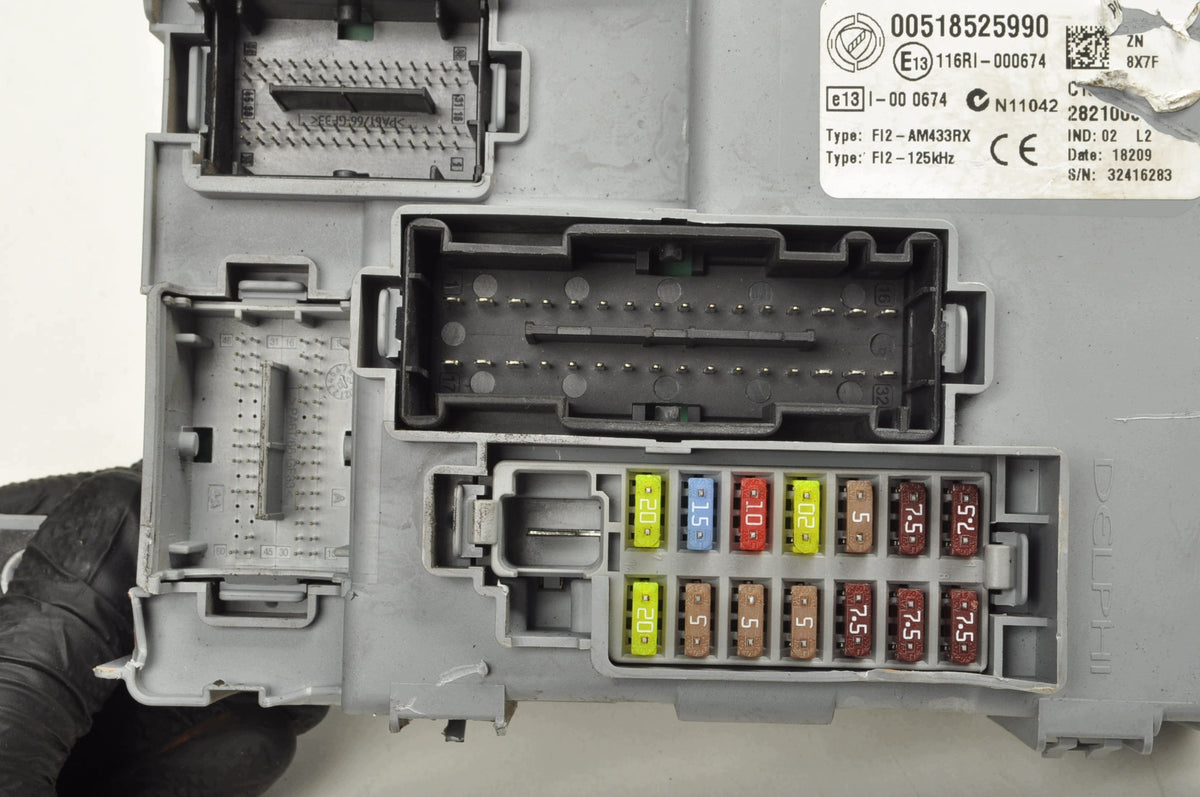 FIAT 500 ABARTH 500 BOX MODULE BSI 00518525990