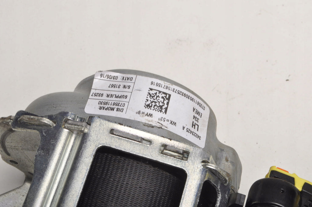 FIAT 500X SEAT BELT LEFT REAR 2 ROW 07356119530
