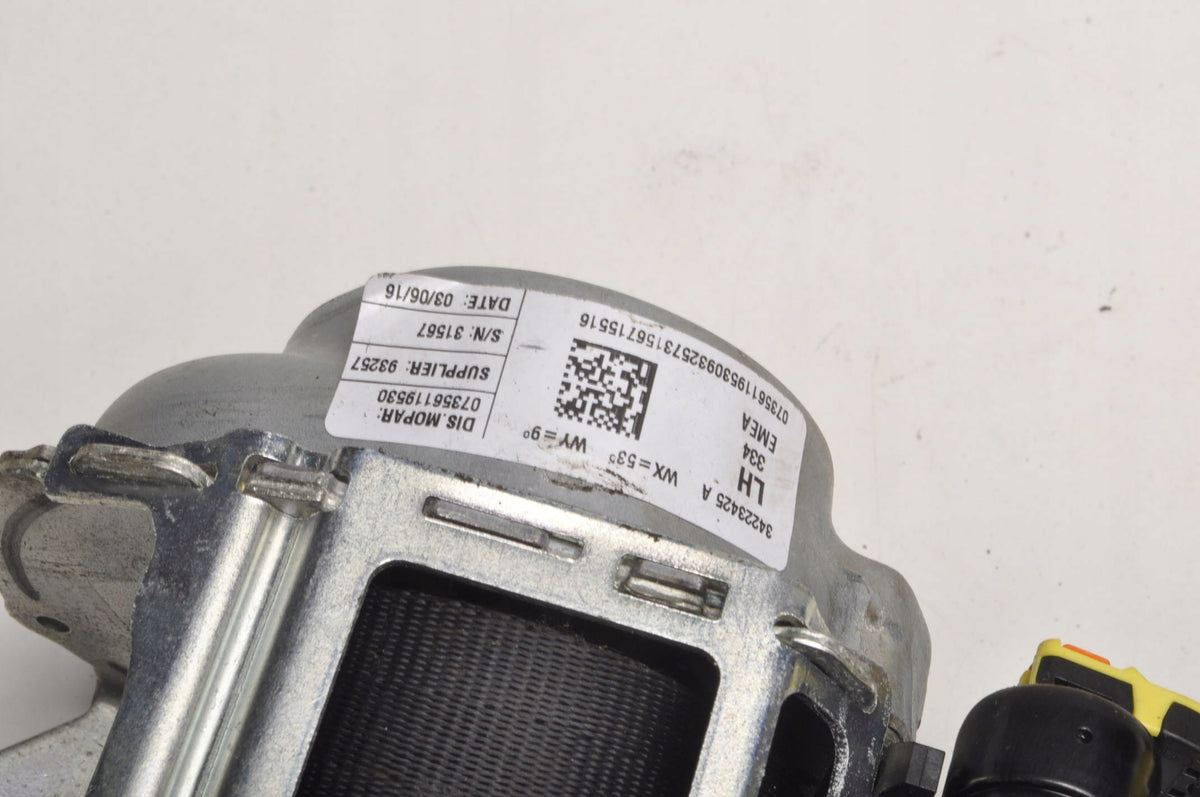 FIAT 500X SEAT BELT LEFT REAR 2 ROW 07356119530