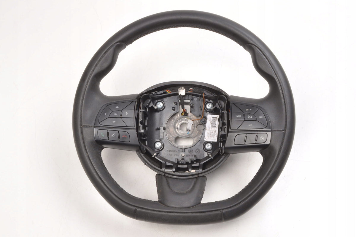 FIAT 500X STEERING WHEEL LEATHER MULTIFUNCTION 07356348910