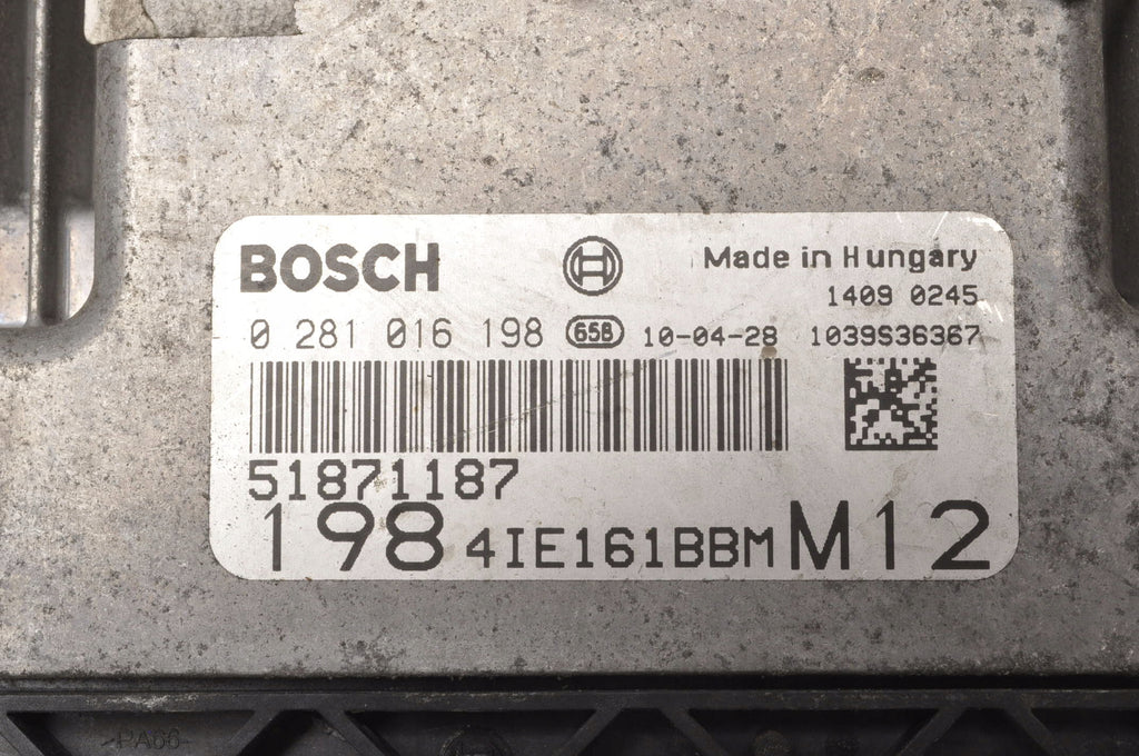 FIAT BRAVO II 1.6 D ENGINE DRIVER 51871187