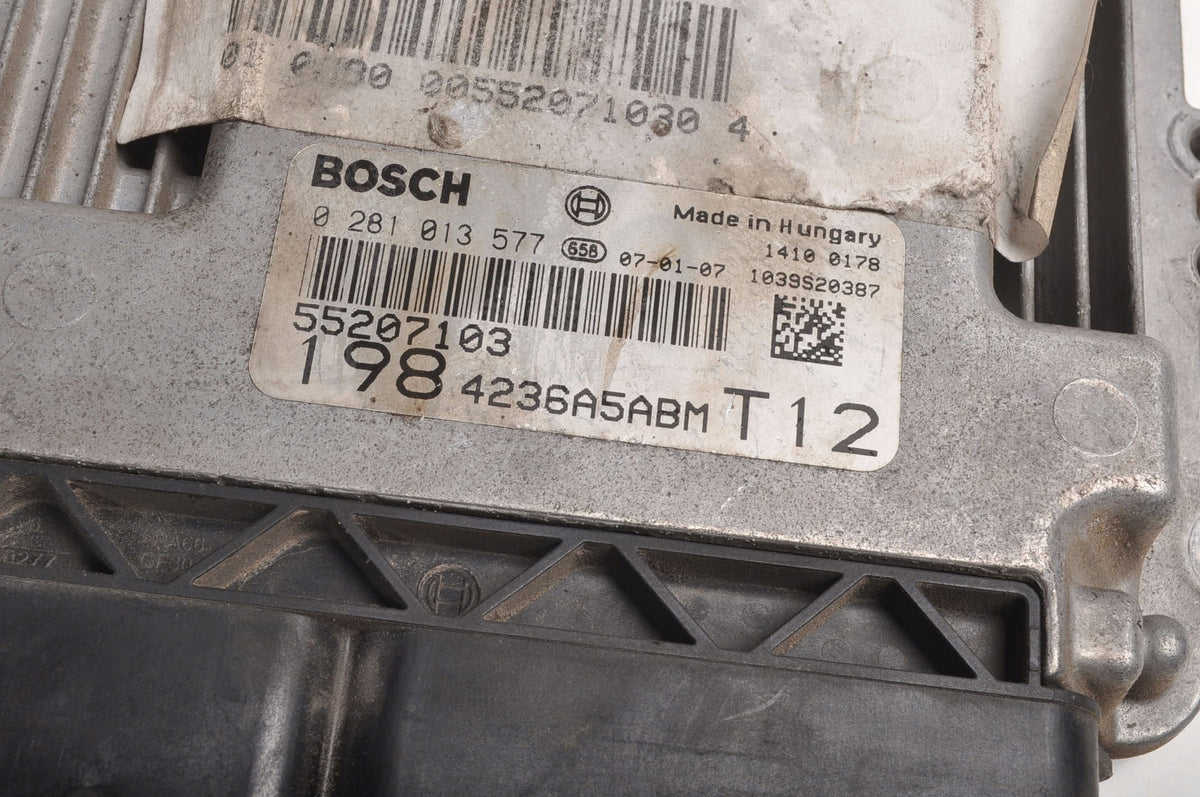 FIAT BRAVO II 1.9 D Multijet 120HP COMPUTER ENGINE CONTROLLER 55207103