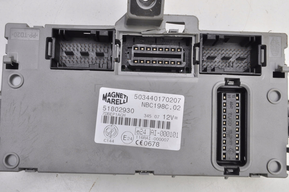 FIAT BRAVO II BOX MODULE BSI 503440170207 51802930 51786513