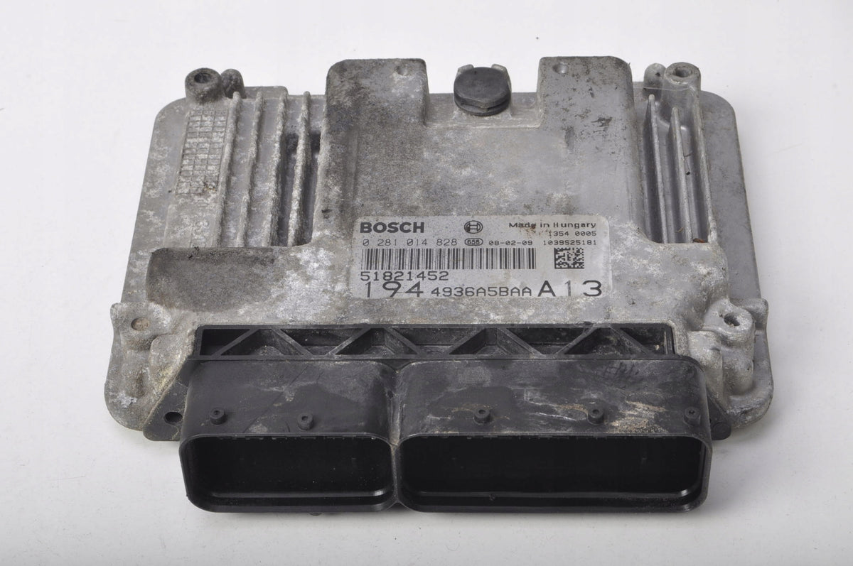 FIAT CROMA 1.9 D ENGINE CONTROLLER 0281014828 51821452