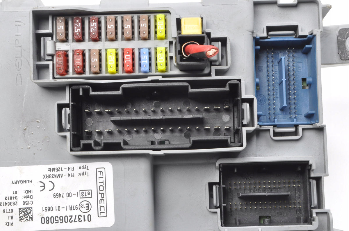 FIAT FIORINO QUBO BIPPER NEMO BOX MODULE BSI 01372065080