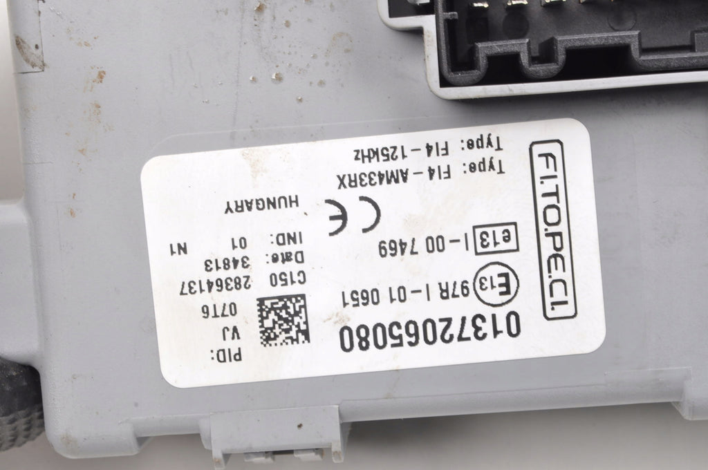 FIAT FIORINO QUBO BIPPER NEMO BOX MODULE BSI 01372065080