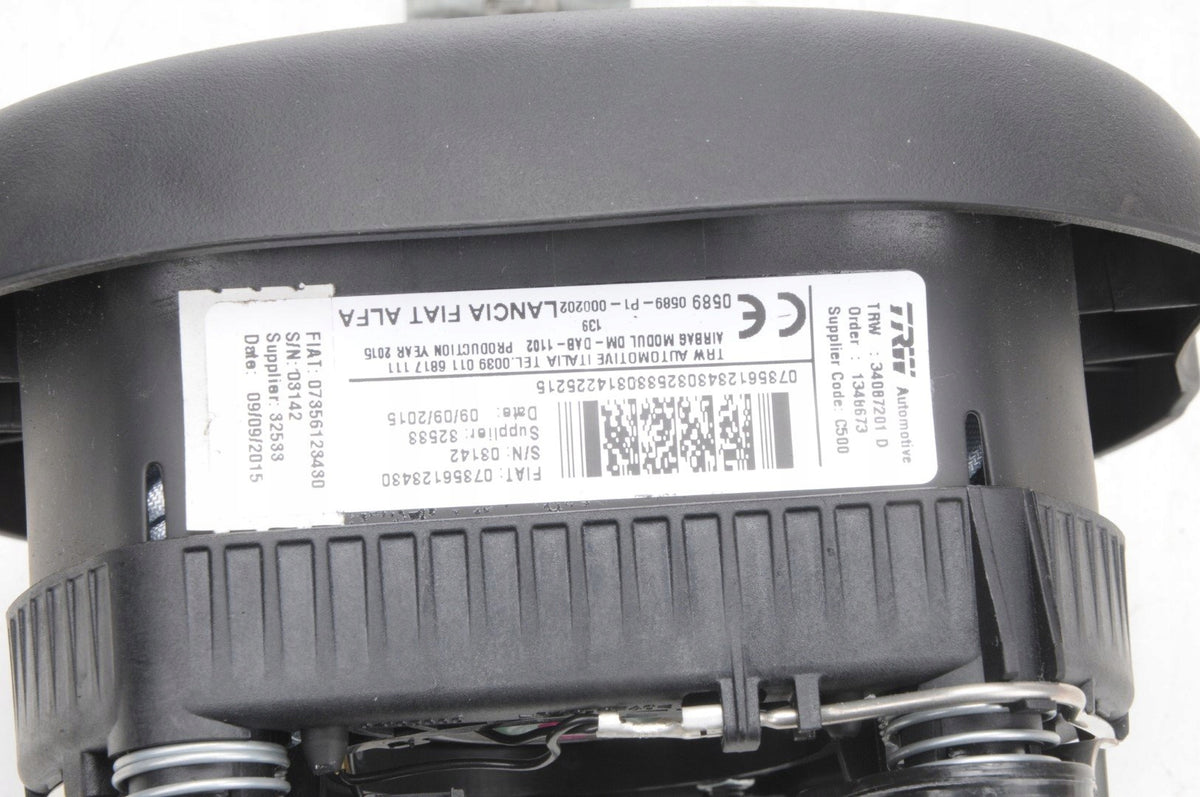 FIAT PANDA III AIRBAG DRIVER AIRBAG 07356123430