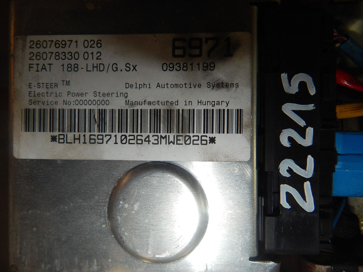 FIAT PUNTO II ELECTRIC ASSISTANCE 26076971026