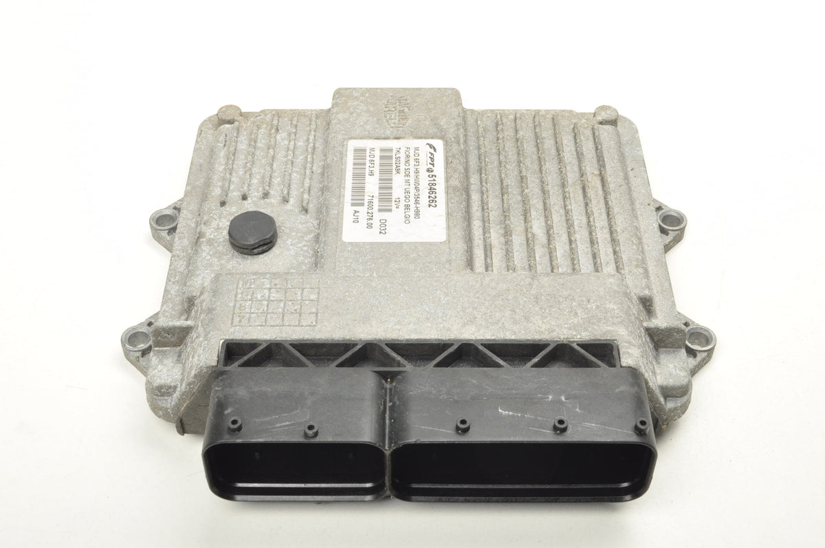 FIAT QUBO Fiorino III 1.3 D COMPUTER ENGINE CONTROLLER 51846262 MJD6F3H9