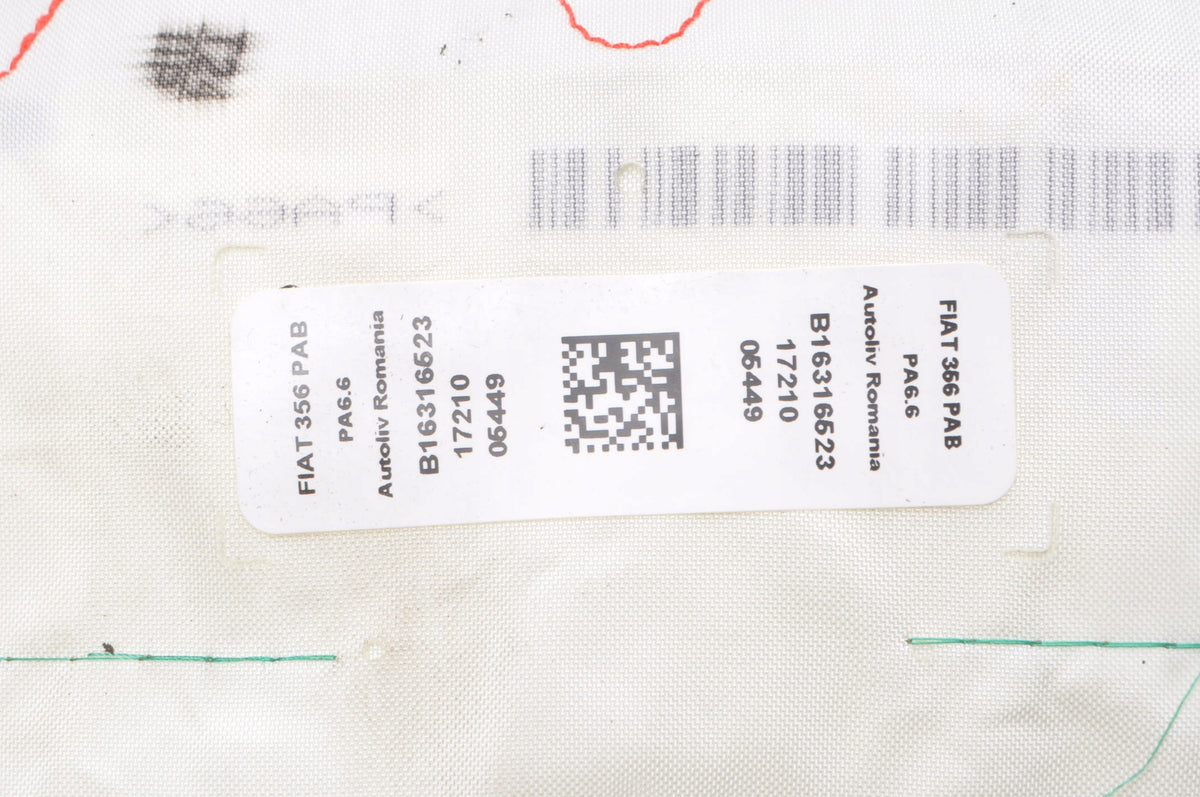 FIAT TIPO II PASSENGER AIRBAG CUSHION 052056636