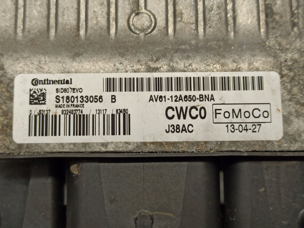 FORD C-MAX MK2 ENGINE DRIVER 1.6TDCI AV6112A650BNA