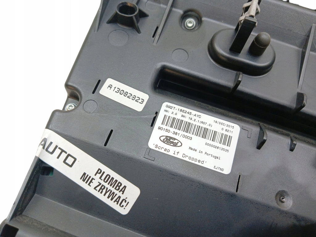 FORD EDGE II GM2T-18E245-AYC AIR CONDITIONING NAVIGATION RADIO PANEL