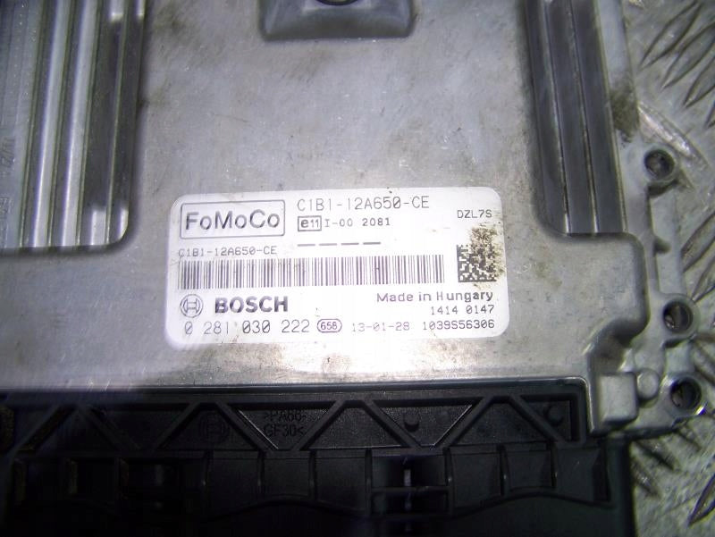FORD FIESTA MK7 1.6 TDCI COMPUTER ENGINE DRIVER C1B1-12A650-CE