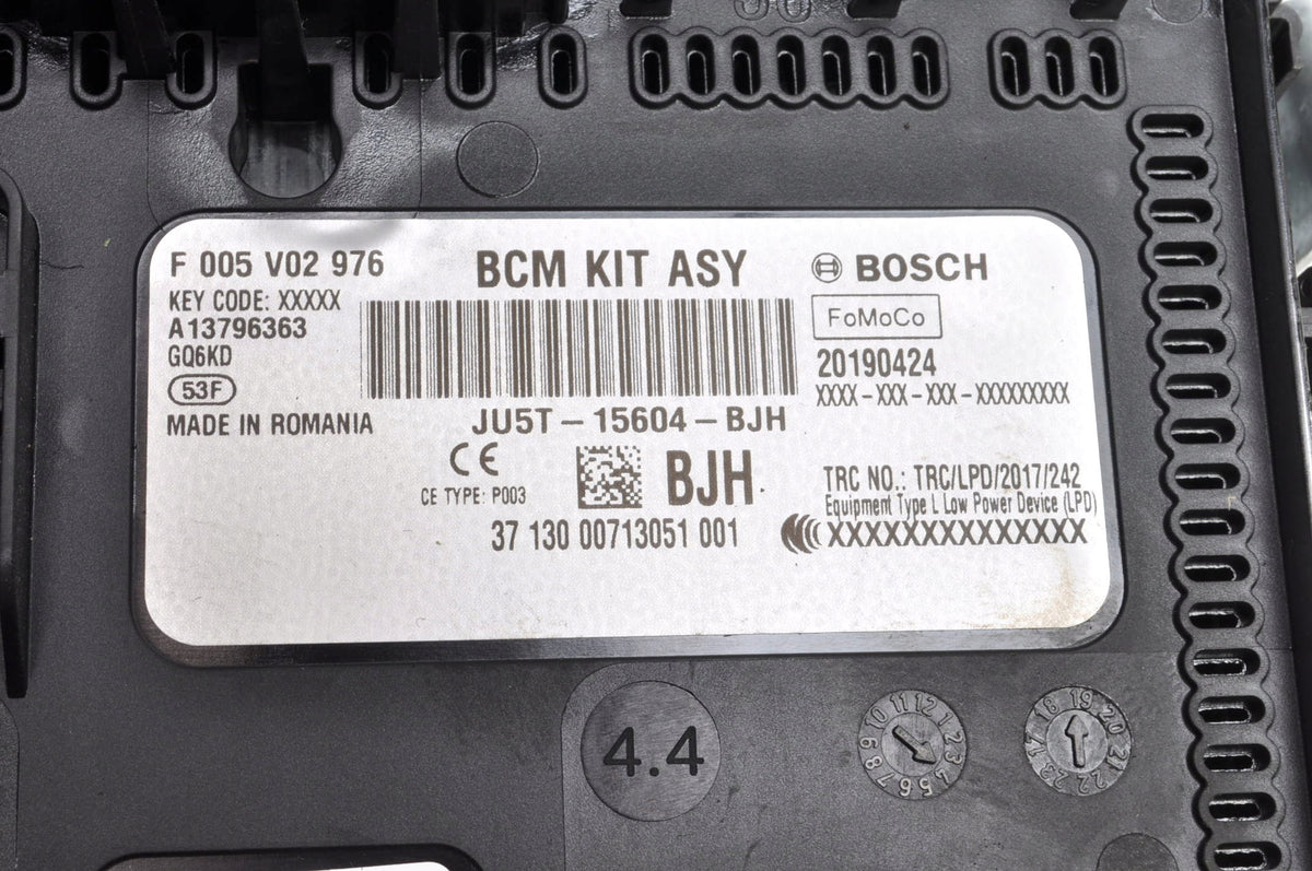 FORD FIESTA MK8 1.5 ST BOX MODULE BSI JU5T-15604-BJH